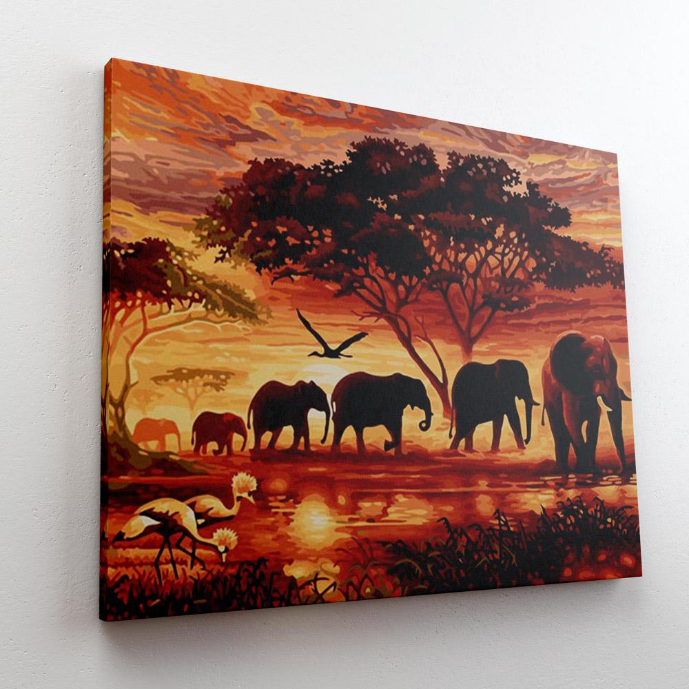 Elephants PaintNumbers